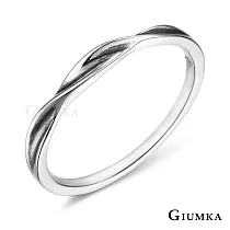 GIUMKA 925純銀戒指尾戒抗過敏纏繞愛情女戒扭扭食指戒 單個價格 MRS07009 6 美國圍6號