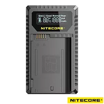 NITECORE UNK2 液晶顯示 USB 雙槽充電器 For Nikon EN─EL15