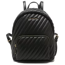 MICHAEL KORS 車縫線質感後背包─黑
