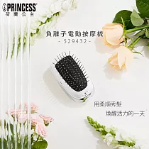 【PRINCESS荷蘭公主】負離子電動按摩梳─無柄529432