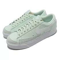 Nike 休閒鞋 Wmns Blazer Low Platform 女鞋 蘋果綠 厚底 增高 DJ0292─300