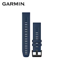 GARMIN QuickFit 22mm 矽膠錶帶 船長藍錶帶