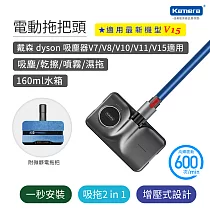 Kamera 電動拖把頭 for dyson 吸塵器 V15、V7、V8、V10、V11 (KA─DV811)