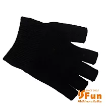 【iSFun】美容小物*保濕凝膠輔助手膜露指手套 黑