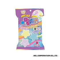 日本NOL─彩虹星星入浴劑─3入(3Y+/入浴球/泡澡球/沐浴球/洗澡玩具/交換禮物)