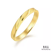 【點睛品】義式風車紋 黃金戒指/尾戒_計價黃金(港圍08)