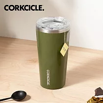 美國CORKCICLE Classic系列三層真空寬口杯/保溫隨行杯700ml─橄欖綠
