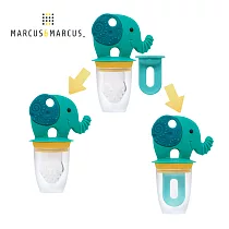 【MARCUS&MARCUS】動物樂園3合1蔬果咬咬輔食組─大象