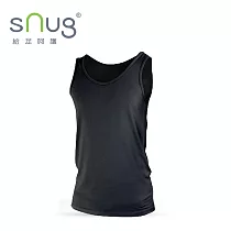 【sNugPH5.5抗臭清新背心─黑色】男內衣/吸汗除臭/輕薄透氣/PH5.5日本弱酸性消臭纖維/台灣製/ L 黑色