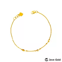 JoveGold漾金飾 經典風華黃金手鍊