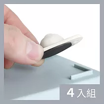 CS22 日本粘貼式萬向滑輪(32入=8卡) 鋼珠
