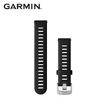 GARMIN Quick Release 18mm 矽膠錶帶 率性黑