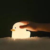 可愛小鴨充電式小夜燈 呆鴨小夜燈