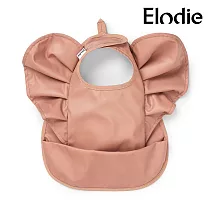 【瑞典ELODIE DETAILS】防水口袋圍兜 Soft Terracotta 陶紅玫瑰