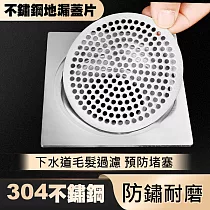 不鏽鋼防毛髮地漏蓋 排水口過濾網片 防堵蓋 圓款68mm