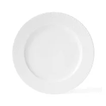 Lyngby Porcelæn Rhombe 菱紋 晚餐盤 (Ø 27cm、白)