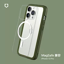犀牛盾 iPhone 13 Pro (6.1吋) Mod NX (MagSafe兼容) 超強磁吸手機保護殼 ─ 軍綠 Camo Green