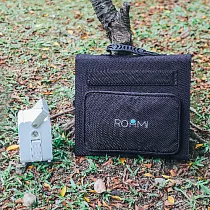 ROOMMI 120W太陽能電板+多功能行動電源供應器│小電寶 霧面黑