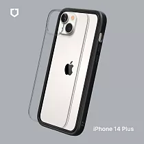 犀牛盾iPhone 14 Plus (6.7吋) Mod NX 防摔邊框背蓋兩用手機保護殼 ─ 黑