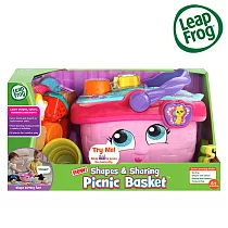 【LeapFrog】形狀配對野餐籃