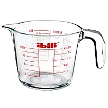 《ibili》耐熱玻璃握柄量杯 | 刻度量杯 ─ 500ml