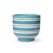Kahler Omaggio Nuovo 彩陶花瓶 (藍、Ø 12cm)