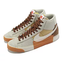 Nike 休閒鞋 Blazer Mid 77 Pro Club 男鞋 女鞋 灰 棕 麂皮 拼接 DQ7673─001