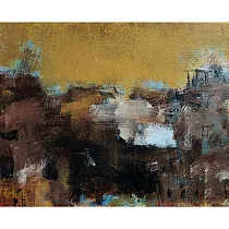 【玲廊滿藝】蔡仁德─都會情懷22x27cm