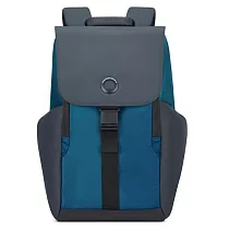 【DELSEY】SECURFLAP─15.6吋筆電後背包─藍色 00202061002