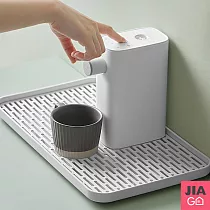 JIAGO 雙層長方形瀝水盤 白色