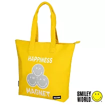 SMILEY WORLD ~ 亮彩潮流單肩包/手提包(黃) 黃