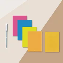 Neo smartpen| M1+ 智慧筆 朦朧灰 飛行計劃筆記本/手帳系列 【買就送會議紀錄】 靜謐藍(網格)x麥穗黃(日)