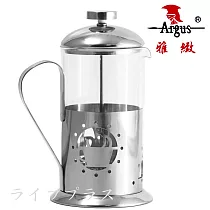 雅緻不鏽鋼玻璃沖茶器─700ml─1入組