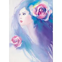 【玲廊滿藝】麗子Emily─漫流玫瑰39x29cm