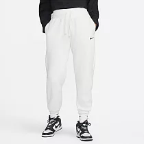 Nike As W Nsw Phnx Flc Hr Os Pant [DQ5888─133] 女 長褲 棉褲 刷毛 白