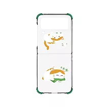 SAMSUNG Galaxy Z Flip4 UX透明保護殼─貓咪主題款 (Haainc聯名) 透明