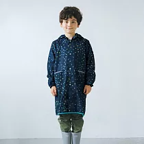日本Wpc. 夏夜星空L 空氣感兒童雨衣/防水外套 附收納袋(120─140cm) 夏夜星空