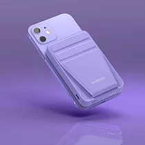 Momax Q.Mag Power 9 磁吸無線充行動電源5000mAh(附支架)IP109 紫