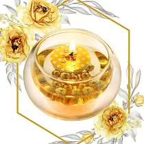 [韓國EVENDAY]自然療癒系香氛液體蠟燭 80ml─ 心想事成(梅爾檸檬)