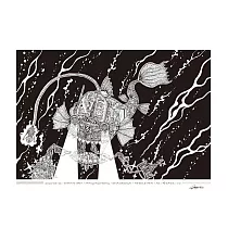 【玲廊滿藝】Danny─尼的奇幻世界 ─ 02遠洋 29.7x42cm