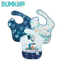 Bumkins 防水圍兜兜(三件組) 恐龍世界
