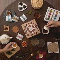 【台灣茶辦桌】一份充滿台灣味的(中英文)學習品茶 體驗盒─商務出差/好友送禮 送給喜歡茶葉/外國友人的最佳禮盒