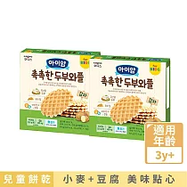 【韓國ILDONG FOODIS】 日東 豆腐鬆餅餅乾 64g X 2入組 2種口味 馬鈴薯