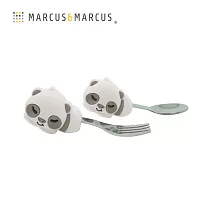 【MARCUS&MARCUS】動物樂園寶寶手握訓練叉匙─貓熊