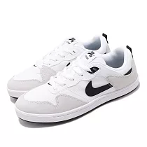Nike 滑板鞋 SB Alleyoop 白 灰 黑 低筒 男鞋 麂皮 運動鞋 CJ0882─100