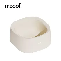meoof 開放式貓砂盆 附貓砂鏟 貓砂盆 貓廁所 米白色