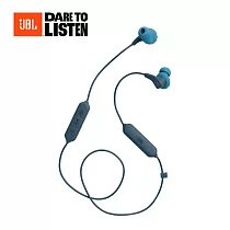 【JBL】ENDURANCE Run 2 BT 藍牙防水入耳式耳機(四色) Blue