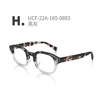 JINS 新經典Classic系列眼鏡(UCF─22A─165)─多款任選 H.黑灰