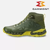 GARMONT 男款 GTX 中筒越野疾行健走鞋 9.81 N AIR G 2.0 MID 002491|米其林大底 GoreTex 防水透氣 越野跑 環保再生尼龍 UK10 橄欖石綠