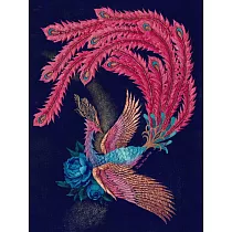 【玲廊滿藝】徐政達Dada Hsu─鳳儀天下─蓄發展鴻圖65x50cm